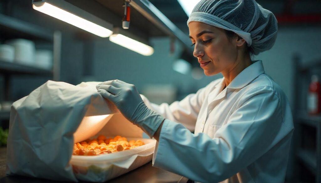 Влияние термочехлов на сохранность полуфабрикатов и готовой продукции при транспортировке внутри предприятия